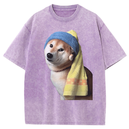 Magic Pup Washed T-shirt - Image 5