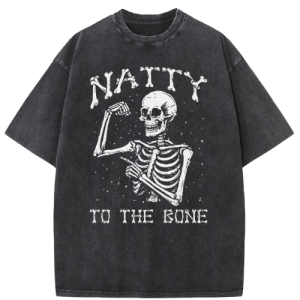 Natty Skull Washed T-Shirt