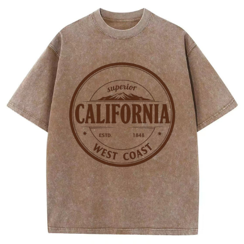 West Coast Cali Washed T-Shirt - Image 4