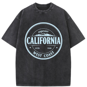 West Coast Cali Washed T-Shirt