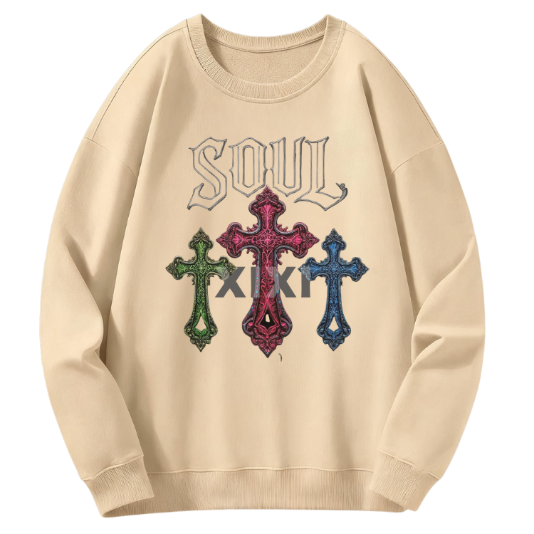 Soul Cross Graphic Sweatshirt - Image 3