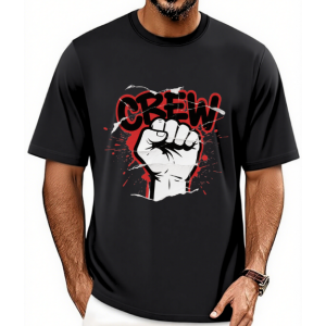 Fist Graffiti Graphic T-Shirt